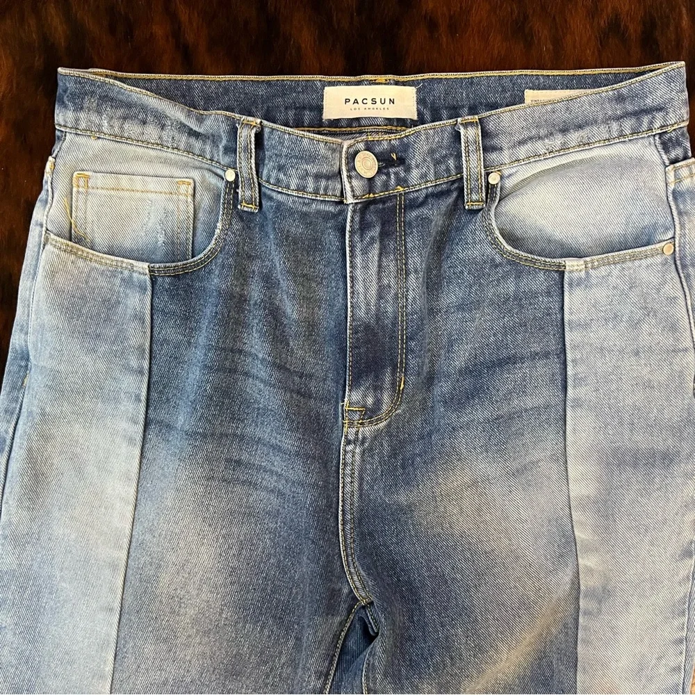 EUC-PACSUN Jeans- Two-Toned- 10 - Picture 3 of 9